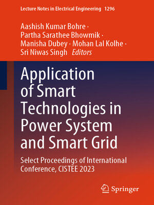 cover image of Application of Smart Technologies in Power System and Smart Grid
